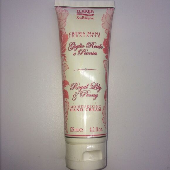 NIB Sealed Elariia San Pellegrino Royal Lilly & Peony Moisturizing Hand Cream - Picture 1 of 3